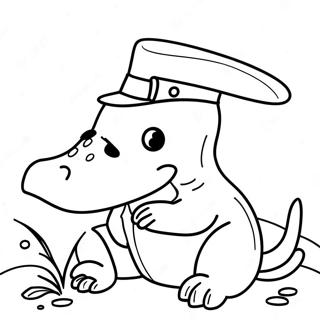 Platypus Coloring Pages