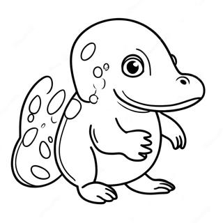 Platypus Coloring Page 53693-42859