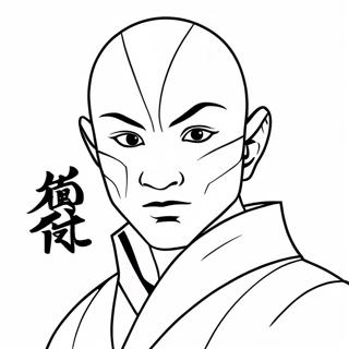 Zuko Character Coloring Page 53723-42881