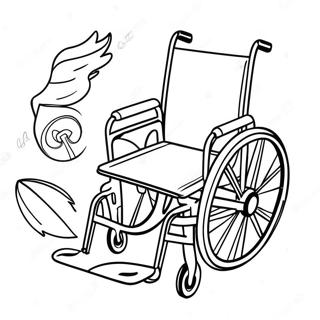 Wheelchair Coloring Page 53733-42891