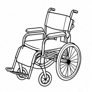 Wheelchair Coloring Page 53733-42892