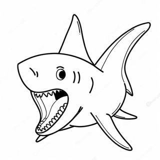 Shark Tooth Coloring Page 53753-42908