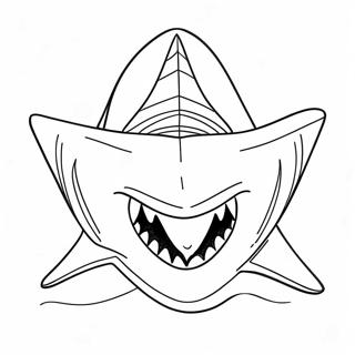 Giant Shark Tooth Coloring Page 53754-42926