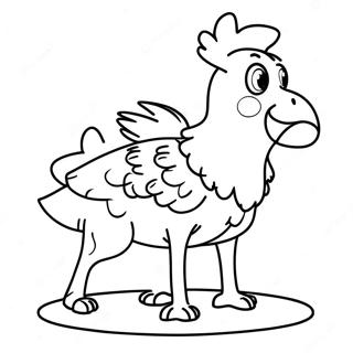 Adventurous Ruff Ruff Coloring Page 53764-42916