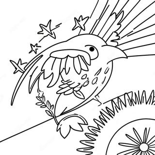 Iowa State Flag Coloring Page 53773-42920