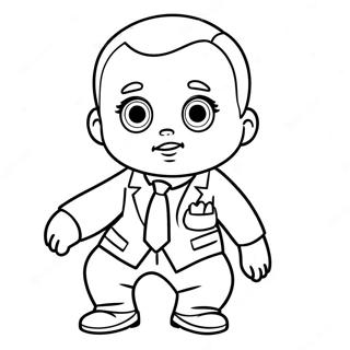 Boss Baby 2 Coloring Page 53783-42934