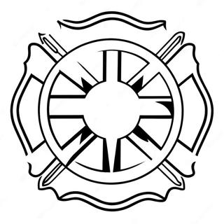 Fire Force Logo Coloring Page 53843-42969