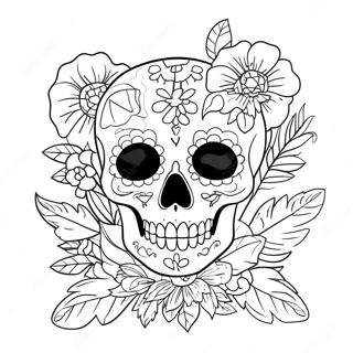 Catrina Coloring Pages