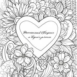 Heartfelt Condolence Coloring Page 53874-42997