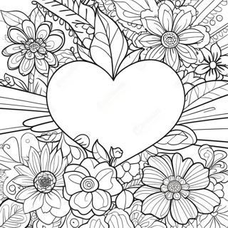 Heartfelt Condolence Coloring Page 53874-42999