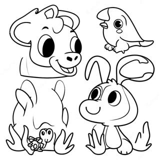 Fun Animal Coloring Pages 53924-43035