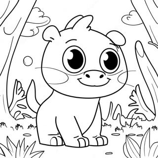 Kipo And The Age Of The Wonderbeasts Coloring Page 53934-43049