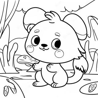 Kipo And The Age Of The Wonderbeasts Coloring Page 53934-43051