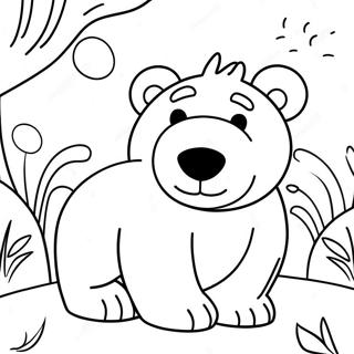 Brown Bear Brown Bear Coloring Pages