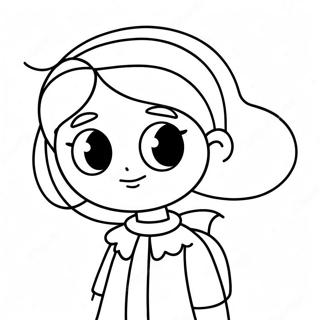 Word Girl Coloring Pages