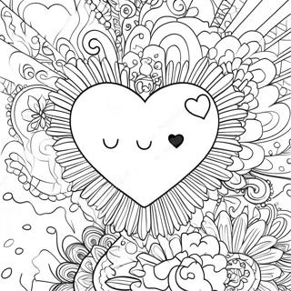 Share The Love Logo Coloring Pages