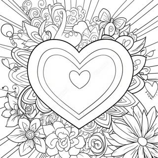 Share The Love Logo Coloring Pages