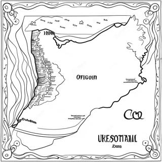 Oregon Coloring Pages