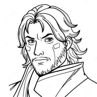 Aizawa In Hero Costume Coloring Page 54014-43112