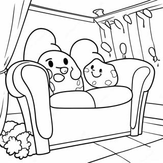 Nugget Couch Builds Coloring Page 54023-43116