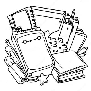 Back To School Night Coloring Page 54033-43123