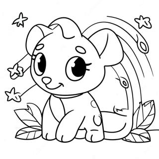 Rainbow Ruby Coloring Page 54073-43153