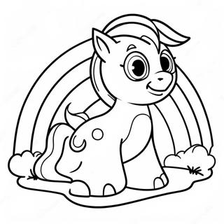 Rainbow Ruby Coloring Page 54073-43154