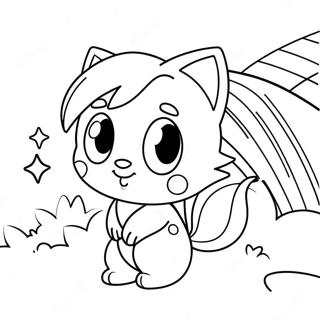 Rainbow Ruby Coloring Page 54073-43155