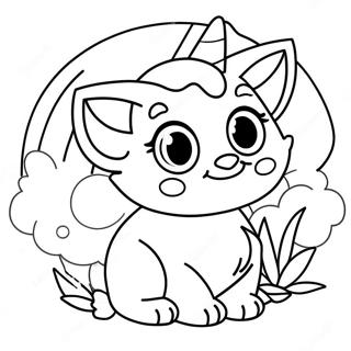 Rainbow Ruby Coloring Page 54073-43156