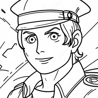 Adventurous Levi Coloring Page 54084-43170