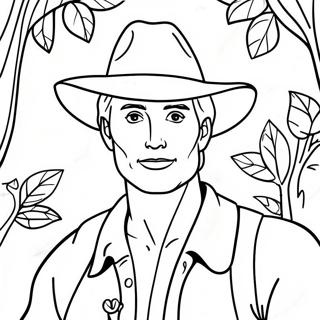 Johnny Appleseed Coloring Pages