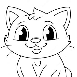 Blaze The Cat Coloring Pages