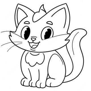 Blaze The Cat Coloring Page 54113-43187