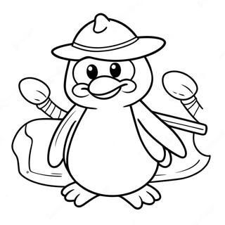 Club Penguin Coloring Page 54133-43203