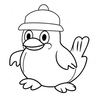 Club Penguin Coloring Page 54133-43204