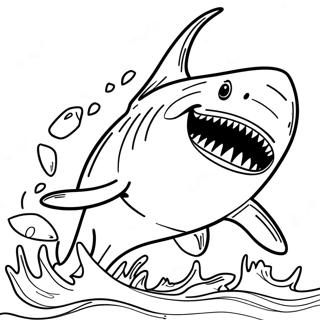 Megalodon Monster Jam Coloring Page 54153-43223