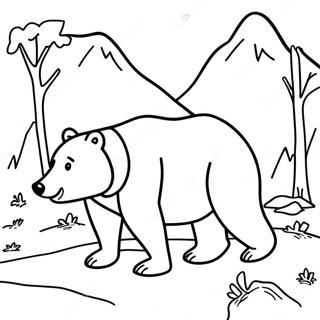 Grizzly And The Lemmings Coloring Pages