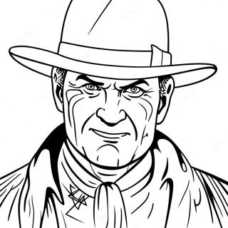 Freddy Krueger In Dreamland Coloring Page 54184-43242