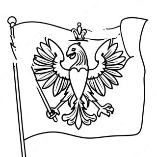 Poland Flag Coloring Page 54203-43261