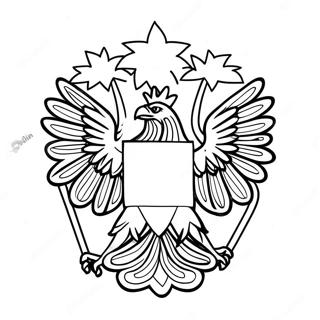 Poland Flag Coloring Page 54203-43262