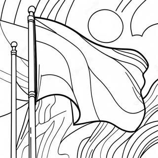 Poland Flag Coloring Page 54203-43264