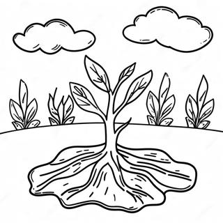 Soil Coloring Pages