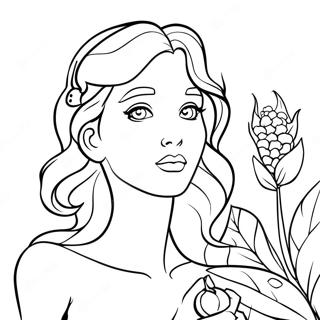 Eve Coloring Page 54223-43274