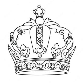 Crown Coloring Pages