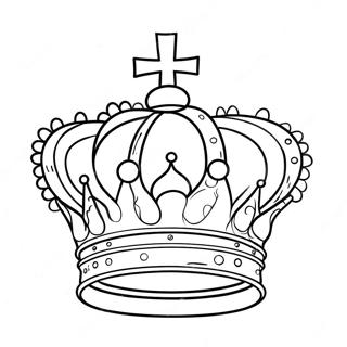 Crown Coloring Page 5426-4434