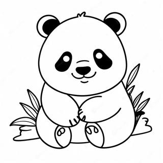 Cute Panda Wwf Coloring Page 54274-43317