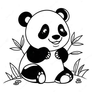 Cute Panda Wwf Coloring Page 54274-43320