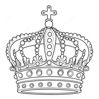 Royal Crown Coloring Page 5427-4437