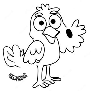 Big Bird Coloring Page 54313-43345