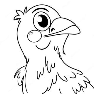 Big Bird Coloring Page 54313-43347